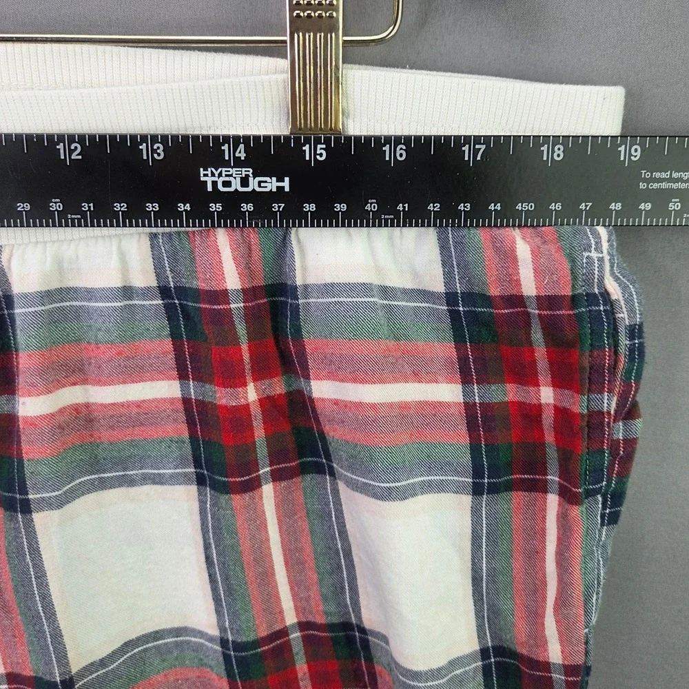 Stars Above Pajama Pants Womens XL Red Plaid Perfectly Cozy Flannel Joggers - Picture 5 of 8